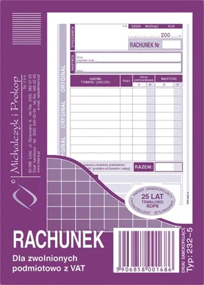 Rachunek A6
