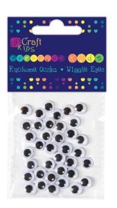 Ruchome oczka 8mm a'36szt. KSOC-004