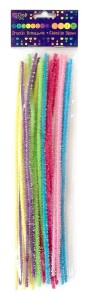Druciki kreatywne opalizujące 30cm a'18szt. 