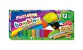 plastelina 12 kolorów BAMBINO