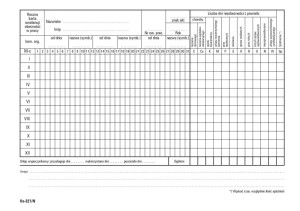 Os 227N Roczna ewidencja obecnosci