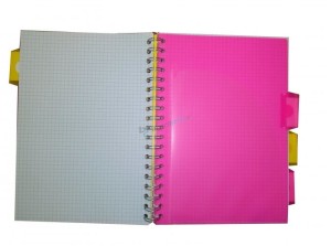 Kołonotatnik PROJECT BOOK NEON A4/200 k. PUKKA
