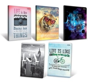 Zeszyt A4 twarda oprawa gładki   