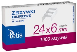 zszywki 24/6 TETIS