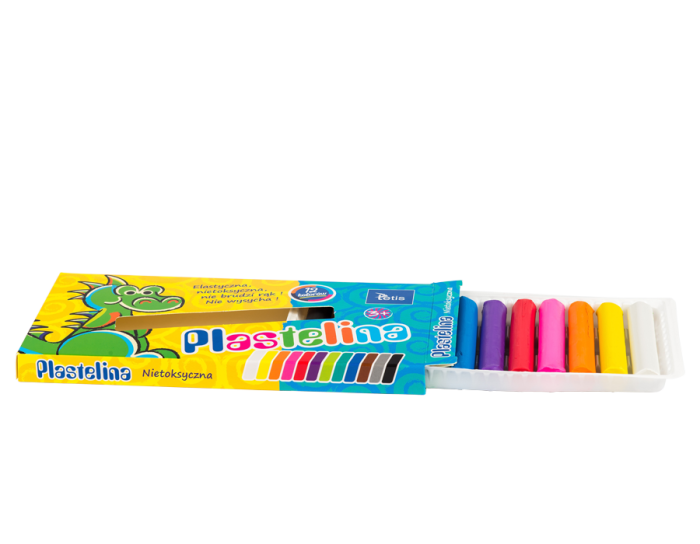 Plastelina 12 kolorów
