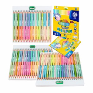 Kredki ołówkowe dwustronne 24=48 kolory ASTRA  