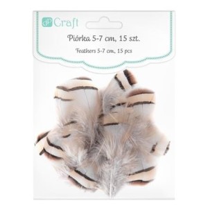Piórka 5-7cm 15szt. - bażanta