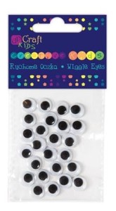 Ruchome oczka 10mm a'24szt. 