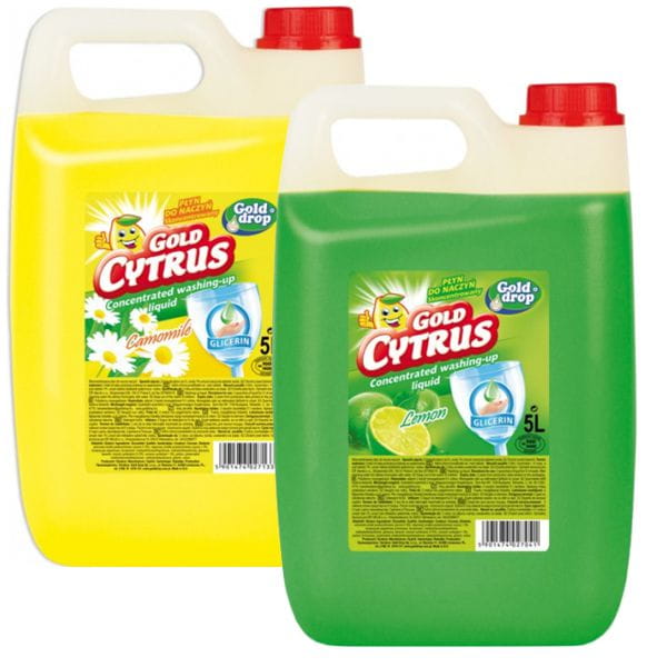 GOLD CYTRUS płyn do naczyń 5l