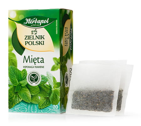 Herbata HERBAPOL mięta20 szt.