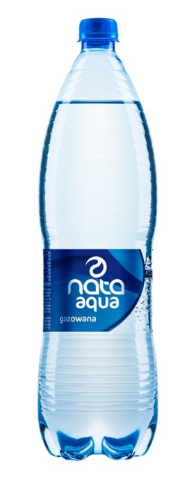 Woda mineralna gazowana NATA 1,5l.