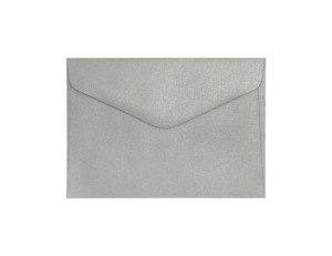 Koperta ozdobna C6 PEARL srebrna