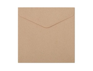 Koperta ozdobna 16x16 NATURE ciemnobeżowa