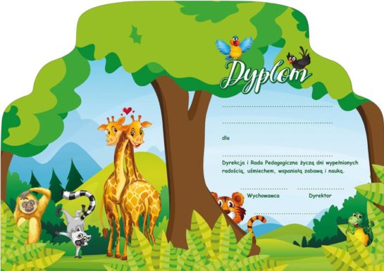 Dyplom PRZYJACIELE