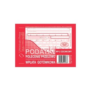 MiP Polecenie przelewu PODATKI 2-odcinkowe