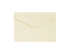 Koperta ozdobna C6 GŁADKA ciemnokremowa