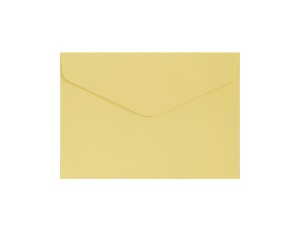 Koperta ozdobna C6 GŁADKA żółta