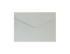 Koperta ozdobna C6 GŁADKA jasnoszara