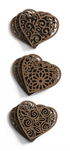 Ażurowe serca