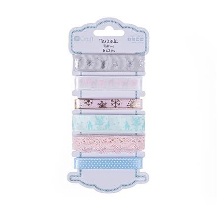 Tasiemki Frosty Pastels 6x2m