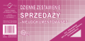 Dzienne zestawienie sprzedaży