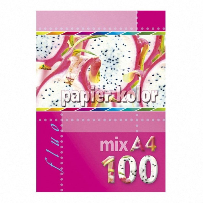 Papier mix fluo