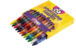 STRIGO kredki świecowe 24 kolory