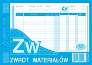 MiP ZW Zwrot materiałów A5