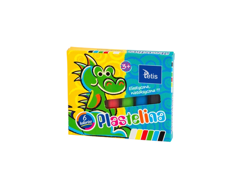 Plastelina 6 kolorów