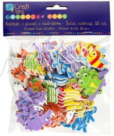 Naklejki z pianki świat zwierząt