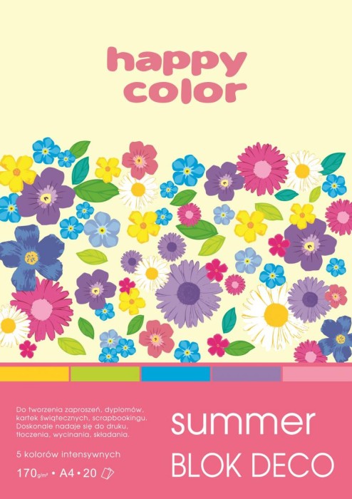 Blok dekoracyjny SUMMER